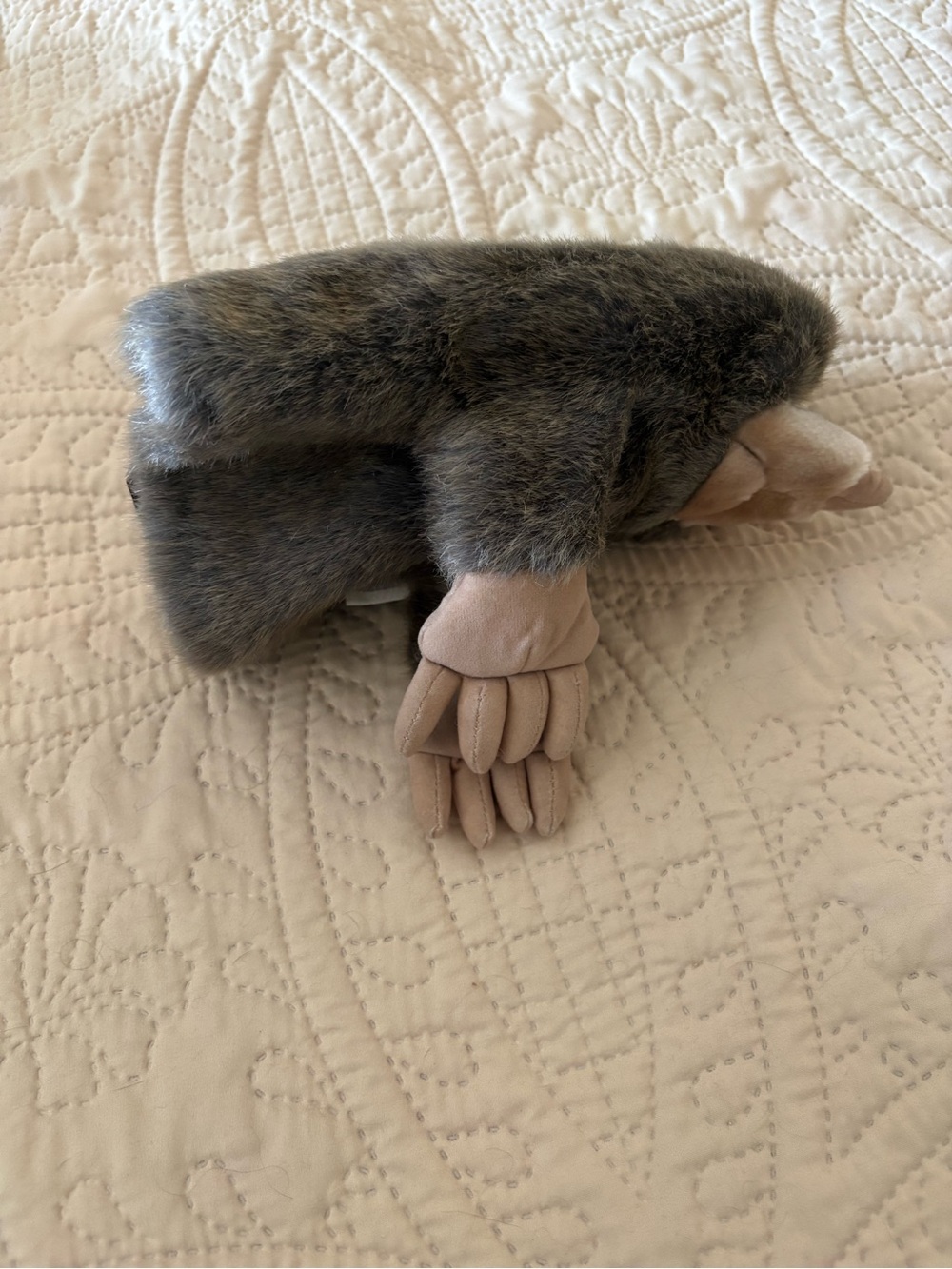 Folkmanis Mole puppet.